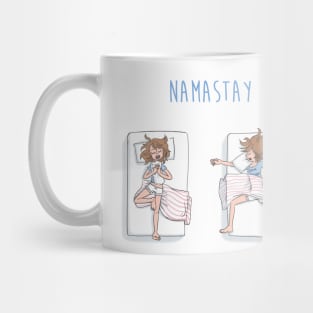 Namastay in my bed Mug